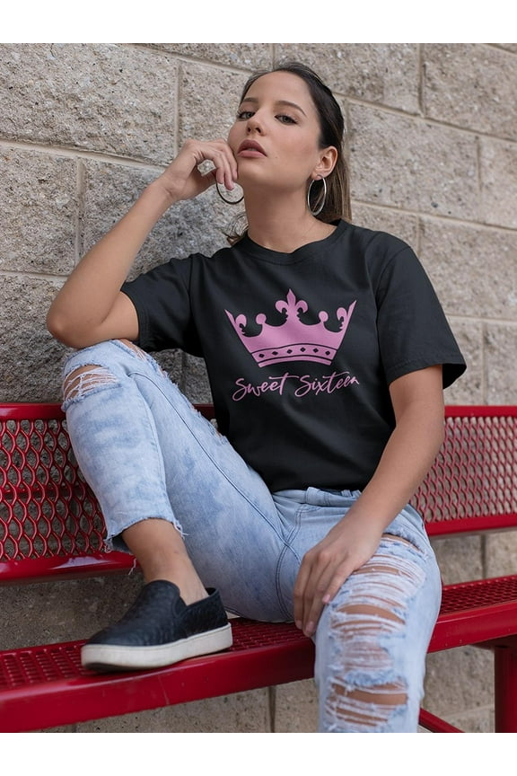 Sweet Sixteen Women T-Shirt, Female Medium