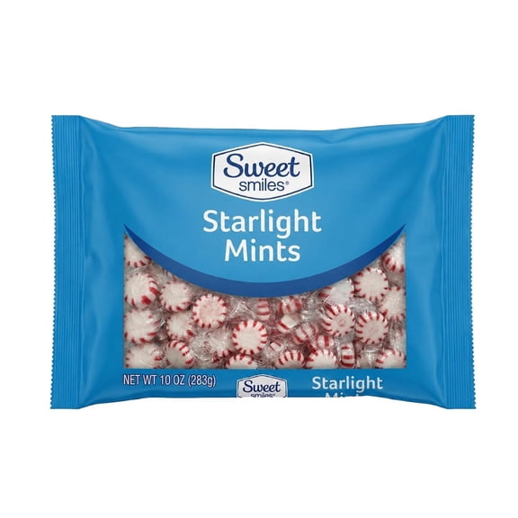 Sweet Smiles Starlight Mints, 10 oz Bag
