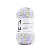 Sweet Snuggles Lite Blossom Yarn by Loops & Threads - Yarn for Knitting - Crochet - Weaving - and Arts & Crafts - Iris - Polyester - 7 oz