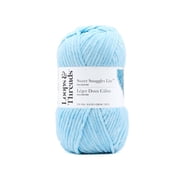 Sweet Snuggles Lite Yarn by Loops & Threads - Yarn for Knitting - Crochet - Weaving - and Arts & Crafts - Blue - Polyester - 8.8 oz