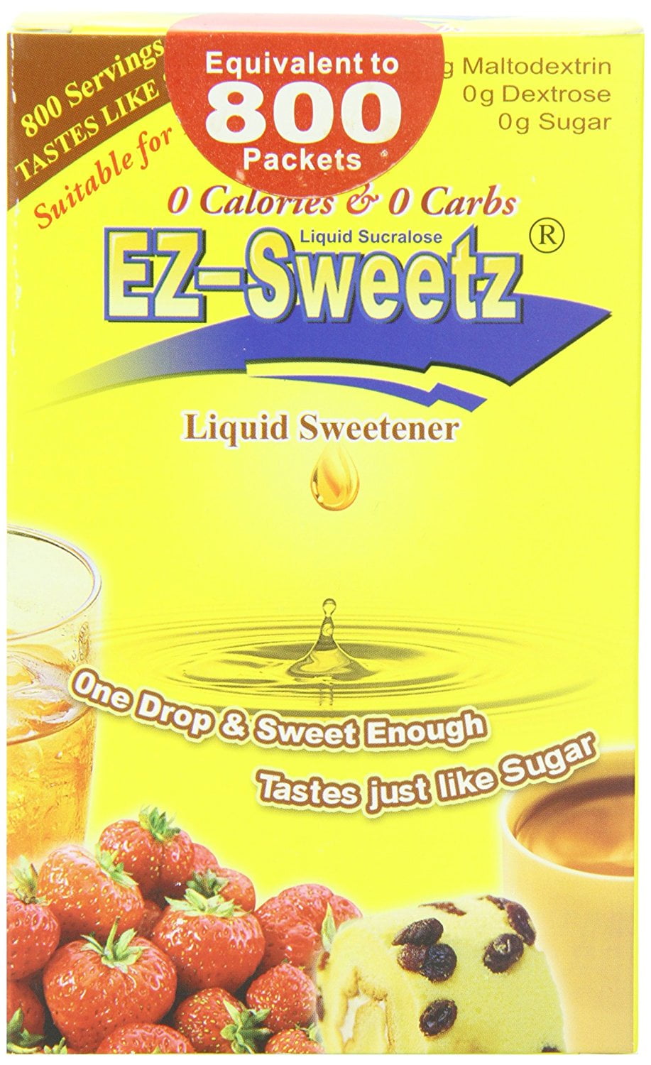 Sweet Solutions EZ Sweetz Liquid Sucralose, 2 oz - Walmart Sweet Solutions EZ Sweetz Liquid Sucralose, 2 oz - Walmart