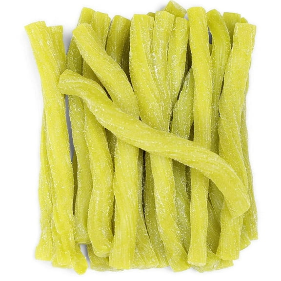 Sweet & Sour Honeydew Licorice Sticks by Its Delish, 1 lb Bulk Bag - Chewy Green Honeydew Fruity Flavored Lightly Sour Candy Twists  Great Gifts Treats & Party Sweets  Made in USA, Vegan, Kosher