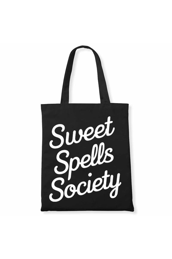 Sweet Spells Society Funny Halloween Canvas Bag Outfit 1Pc