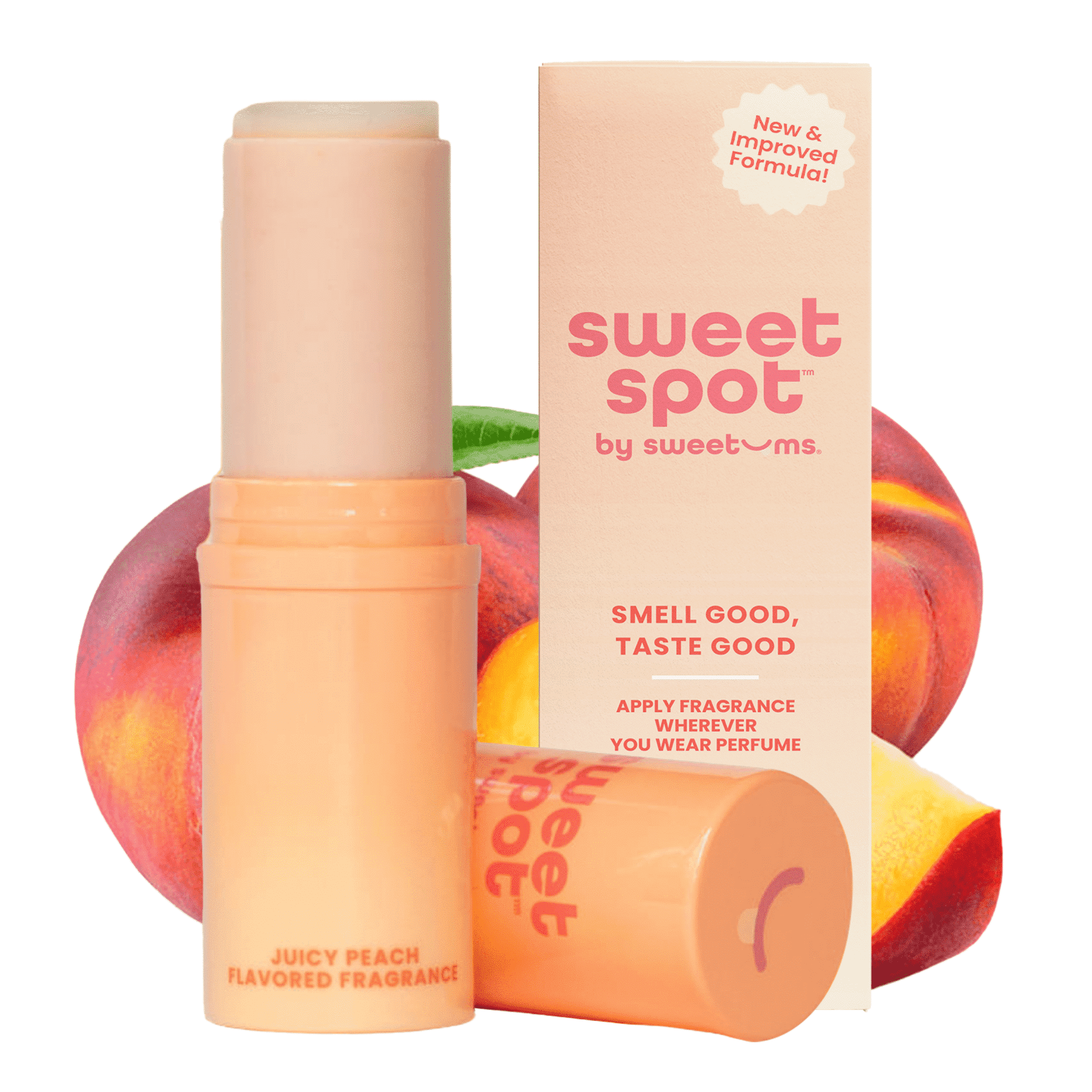 Sweetums Sweet Spot Juicy Peach Pleasure Fragrance Stick, 1 Count