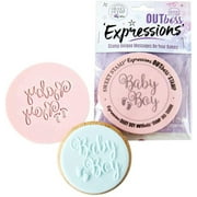 Sweet Stamp by AmyCakes Outboss Plastic Expression Stamp, Oh Baby