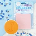 thumbnail image 1 of Sweet Stamp by AmyCakes Outboss Plastic Texture Tile, Monogram Varsity Letter J, 1 of 1