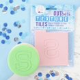 thumbnail image 1 of Sweet Stamp by AmyCakes Outboss Plastic Texture Tile, Monogram Varsity Letter S, 1 of 1
