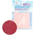 thumbnail image 1 of Sweet Stamp by AmyCakes Outboss Plastic Texture Tile, Monogram Wax-Seal Letter K, 1 of 4