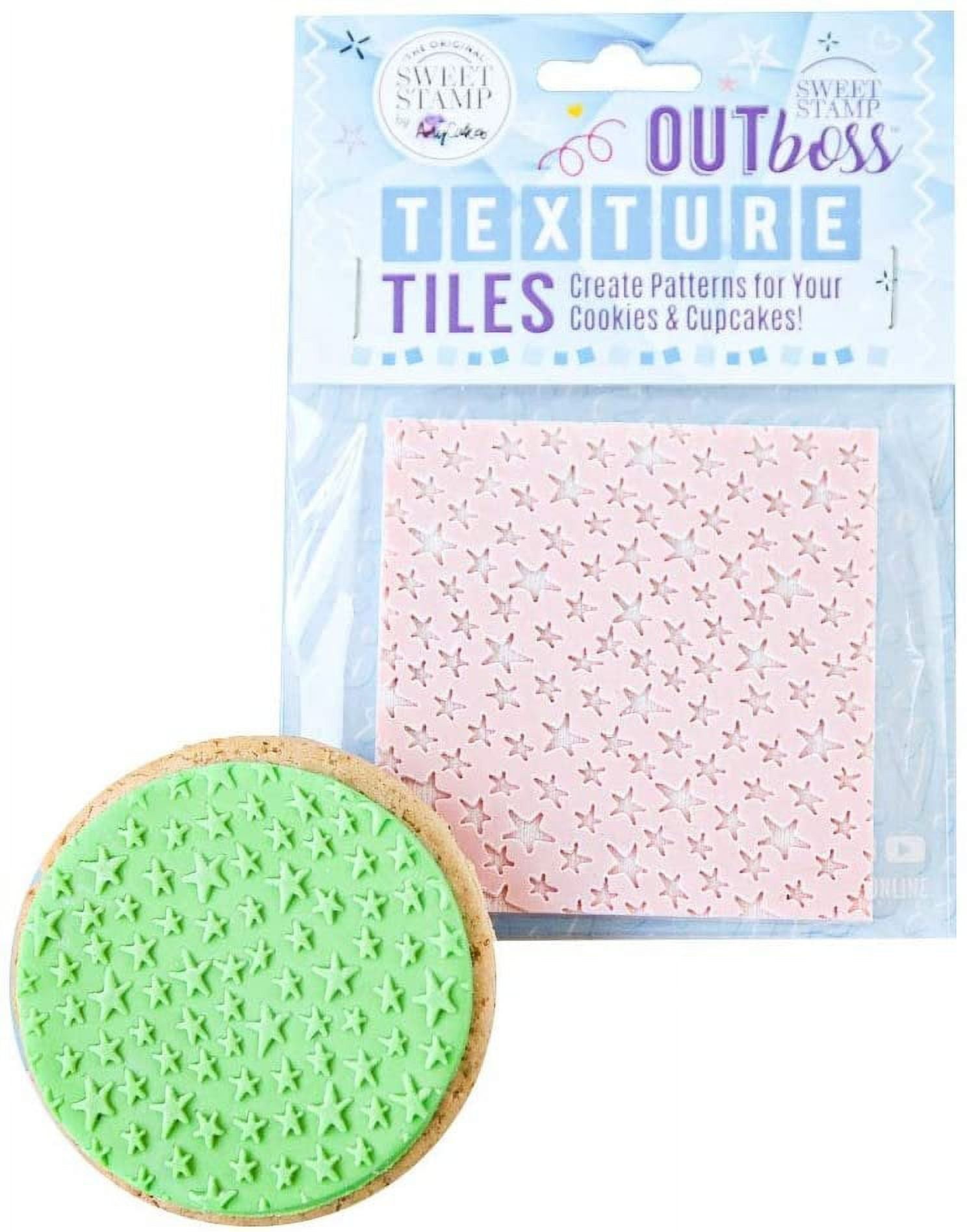 Sweet Stamp By AmyCakes Outboss Plastic Expression Stamp - 'Happy Birthday' 3D Fondant Stamp