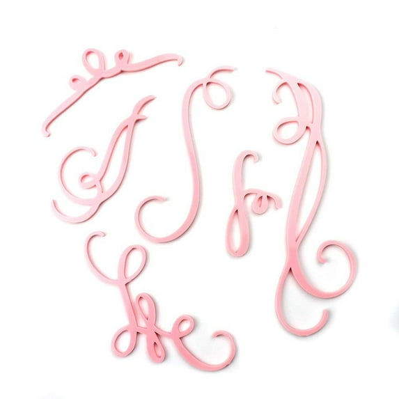 Sweet Stamp by AmyCakes Plastic Curls and Swirls for Embossing Cakes