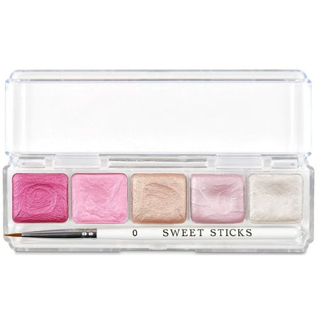 Sweet Sticks Edible Art Water-Activated Food Paint Mini Palette, Doll House