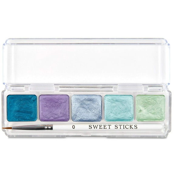 Sweet Sticks Edible Art Water-Activated Food Paint Mini Palette, Under the Sea
