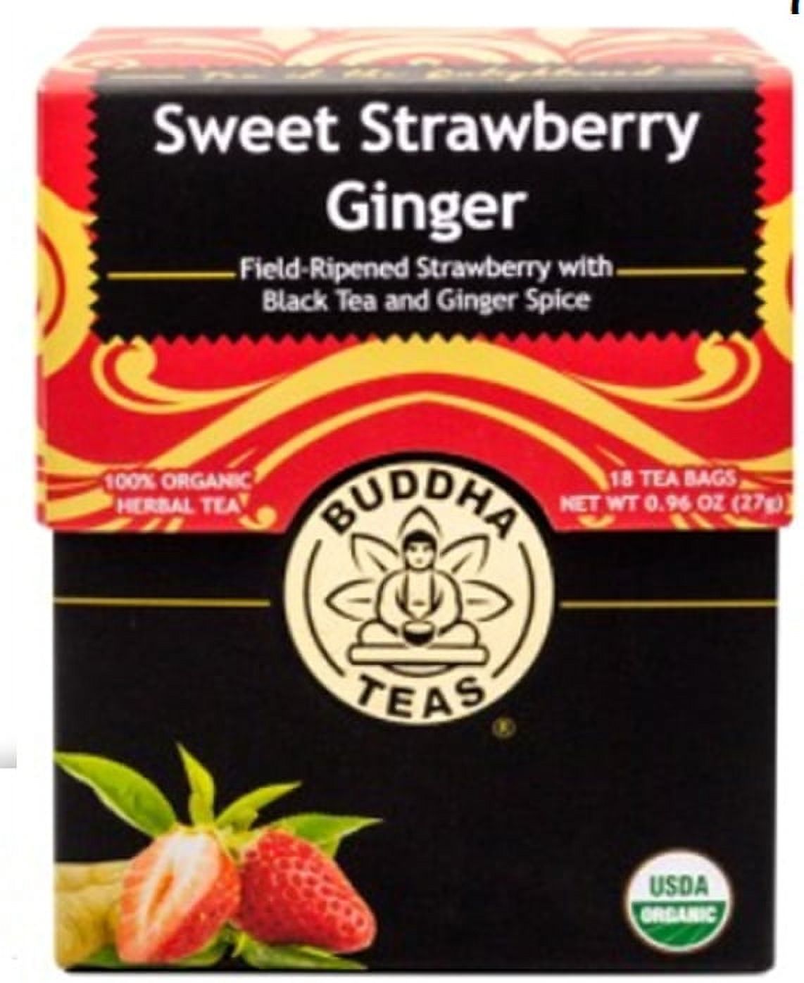 Sweet Strawberry Ginger Tea