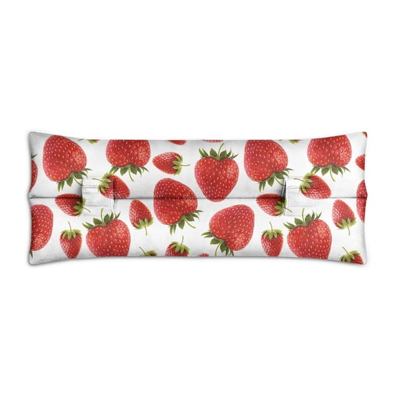 Sweet Strawberry Seatbelt Pillow - Mastectomy Breast Cancer Recovery Cushion - Soft Post-Surgery Comfort with Berry Design