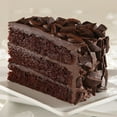 thumbnail image 1 of Sweet Street, 14 Slice Chocolate Thunder Cake Iced 3 Layer Trans Fat Free, 4 lb. (2 Count), 1 of 5