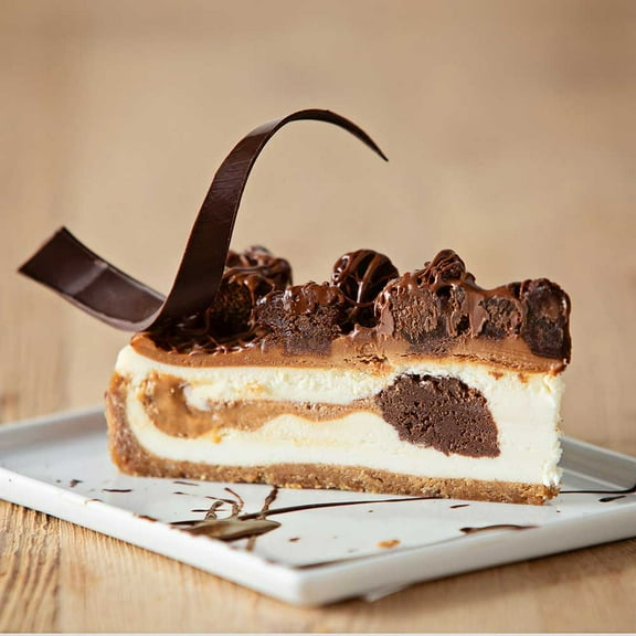 Sweet Street Caramel Brownie Bite Cheesecake, 4.93 Pound -- 2 per Case.