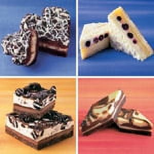 Sweet Street, Frozen 8x12 Unsliced Dessert Bar Variety Pack V-Bar 2, 2.5 lbs, (3 Count)