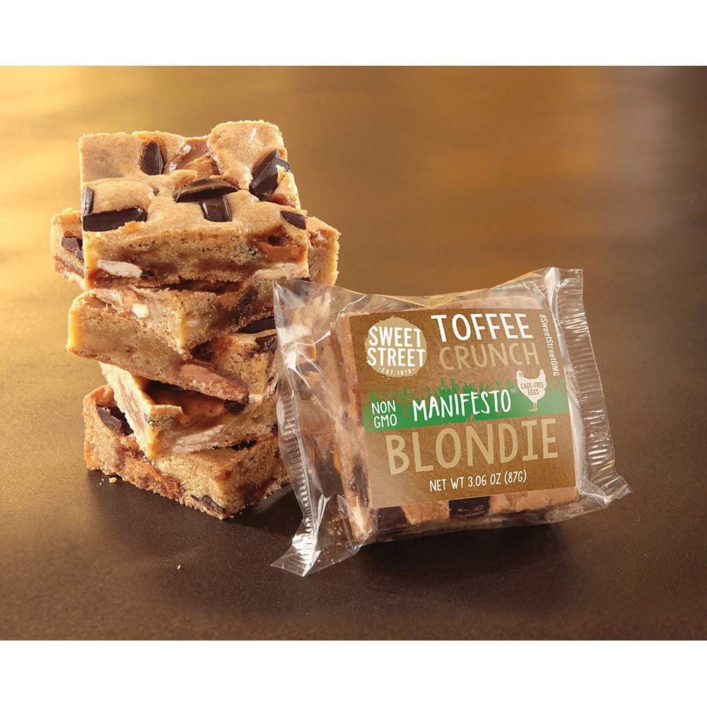 Sweet Street Individually Wrapped Toffee Crunch Manifesto Blondie (8