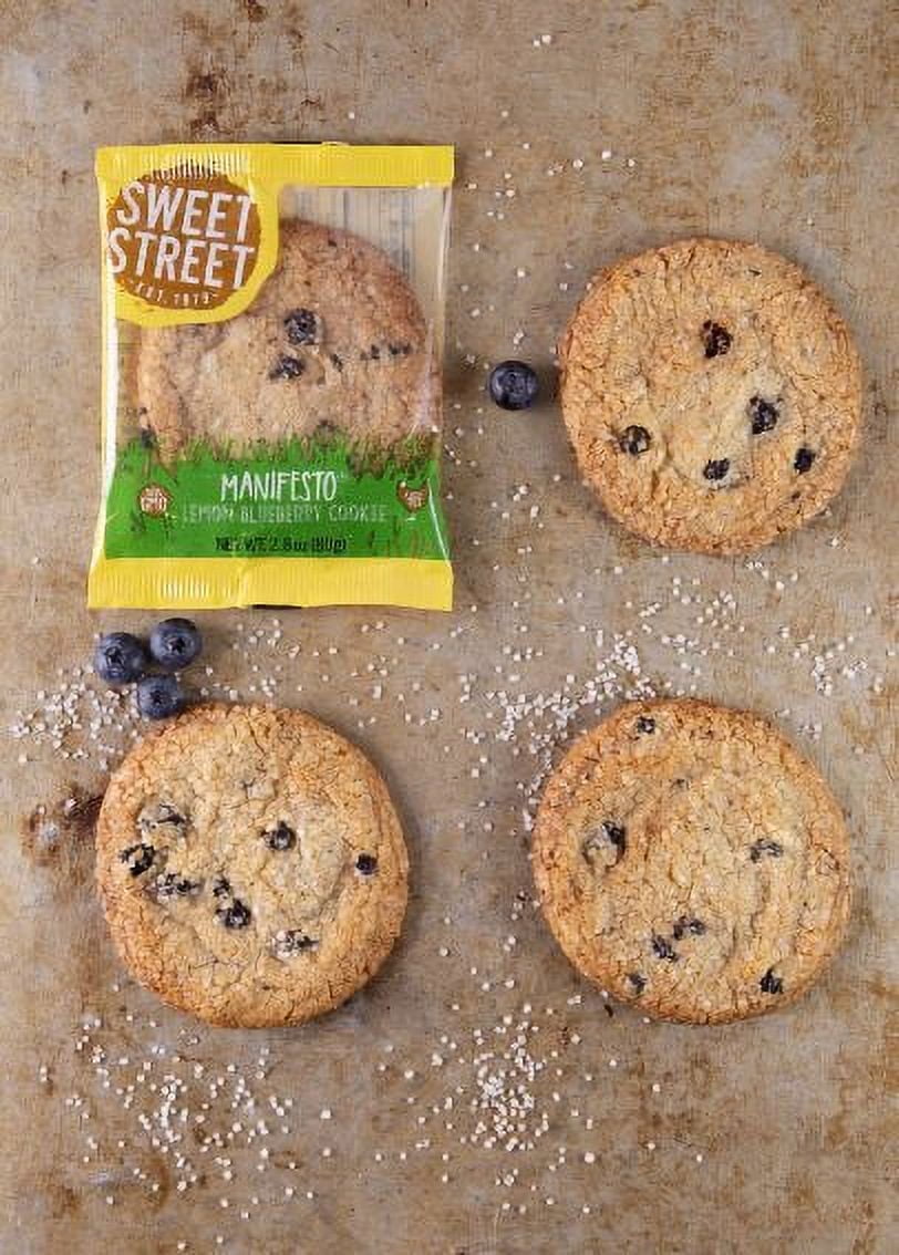 Sweet Street, Lemon Blueberry Manifesto, 2.8 oz. Cookies (48 Count)
