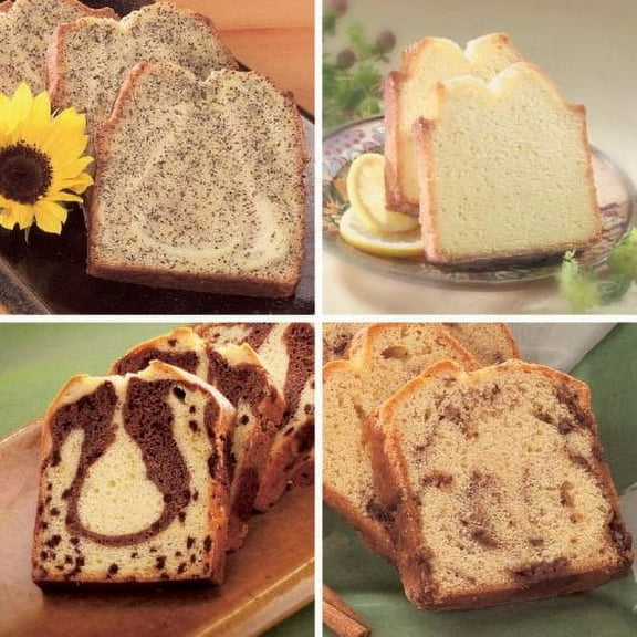 Sweet Street Pullmans Coffee Cake Loaf - Variety 9 Pack - 4 per case.
