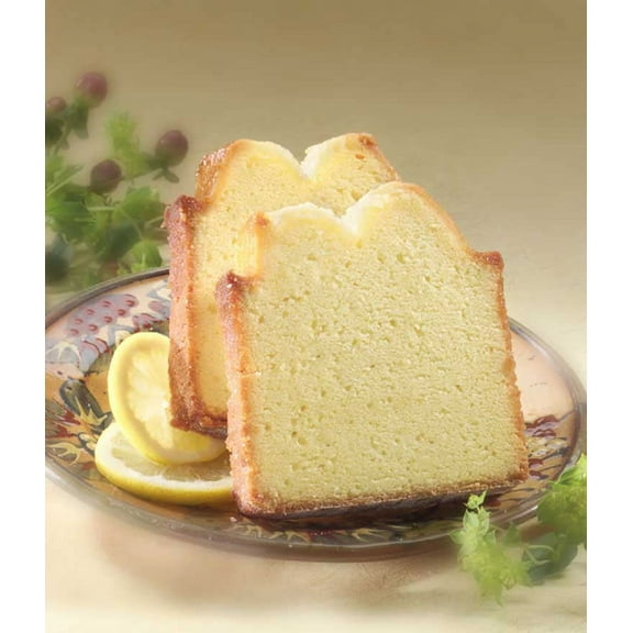 Sweet Street Pullmans Lemon Glazed Coffee Cake Loaf, 18 Slice -- 2 per case.