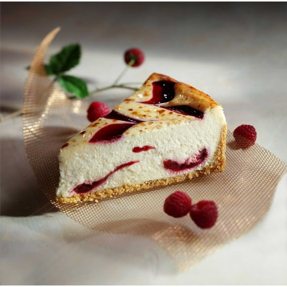 Sweet Street Raspberry White Chocolate Hand Fired Brulee Cheesecake, 14 count -- 2 per Case.