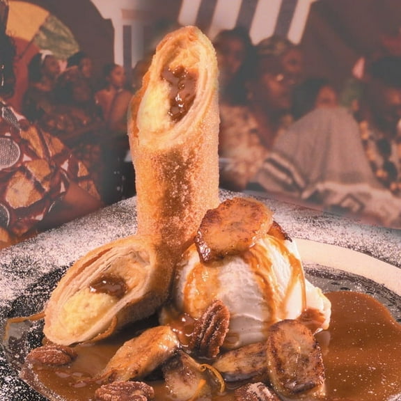 Sweet Street, Tortilla Wrap Xango Banana Cream Cheesecake, 4.8 oz, (48 Count)