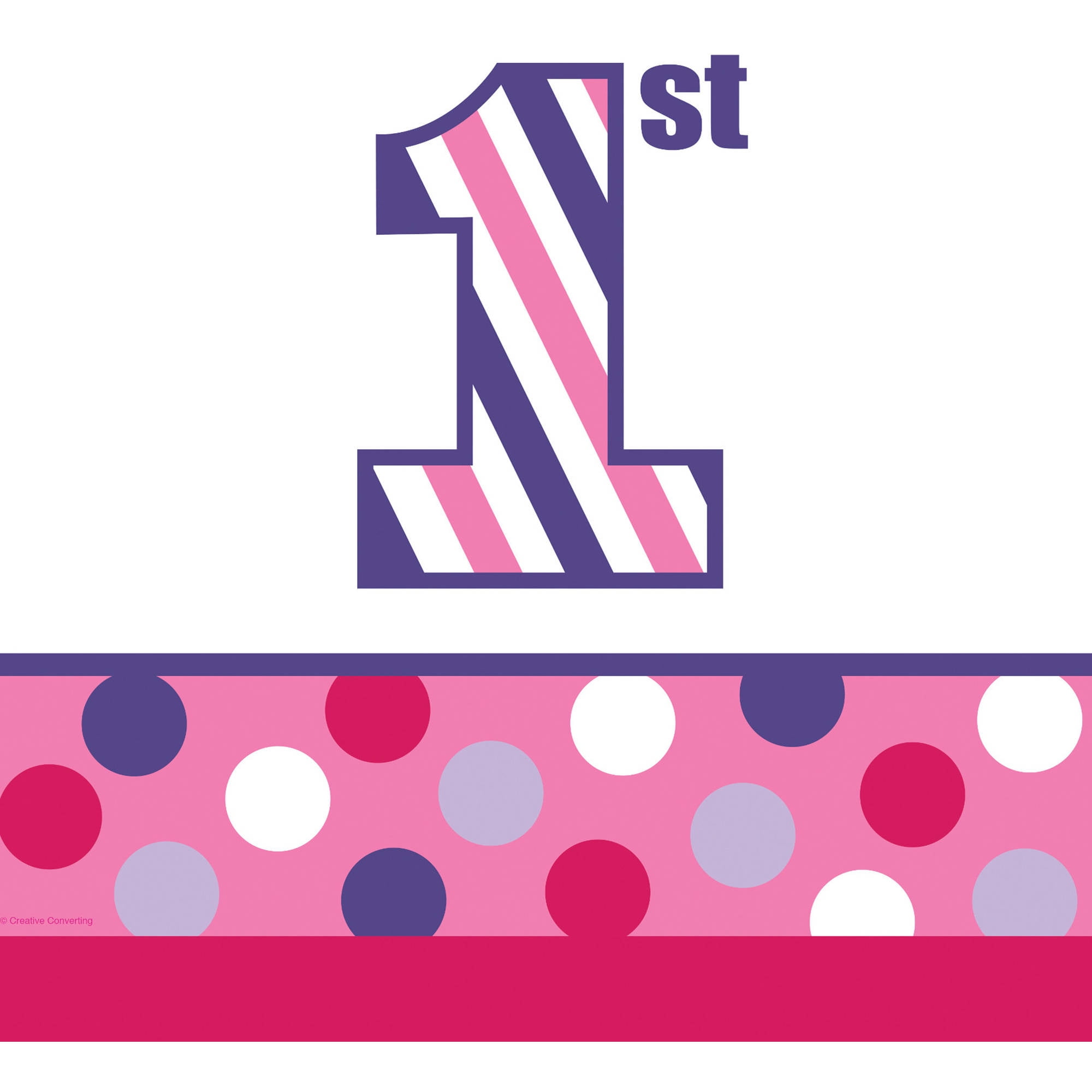 Sweet Stripes Girl Table Cover