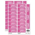 thumbnail image 1 of Sweet Success Cat Ice Cream Teacher Student School Sticker Set - Hot Pink - Matte Finish - 2.00" Large, 1 of 7