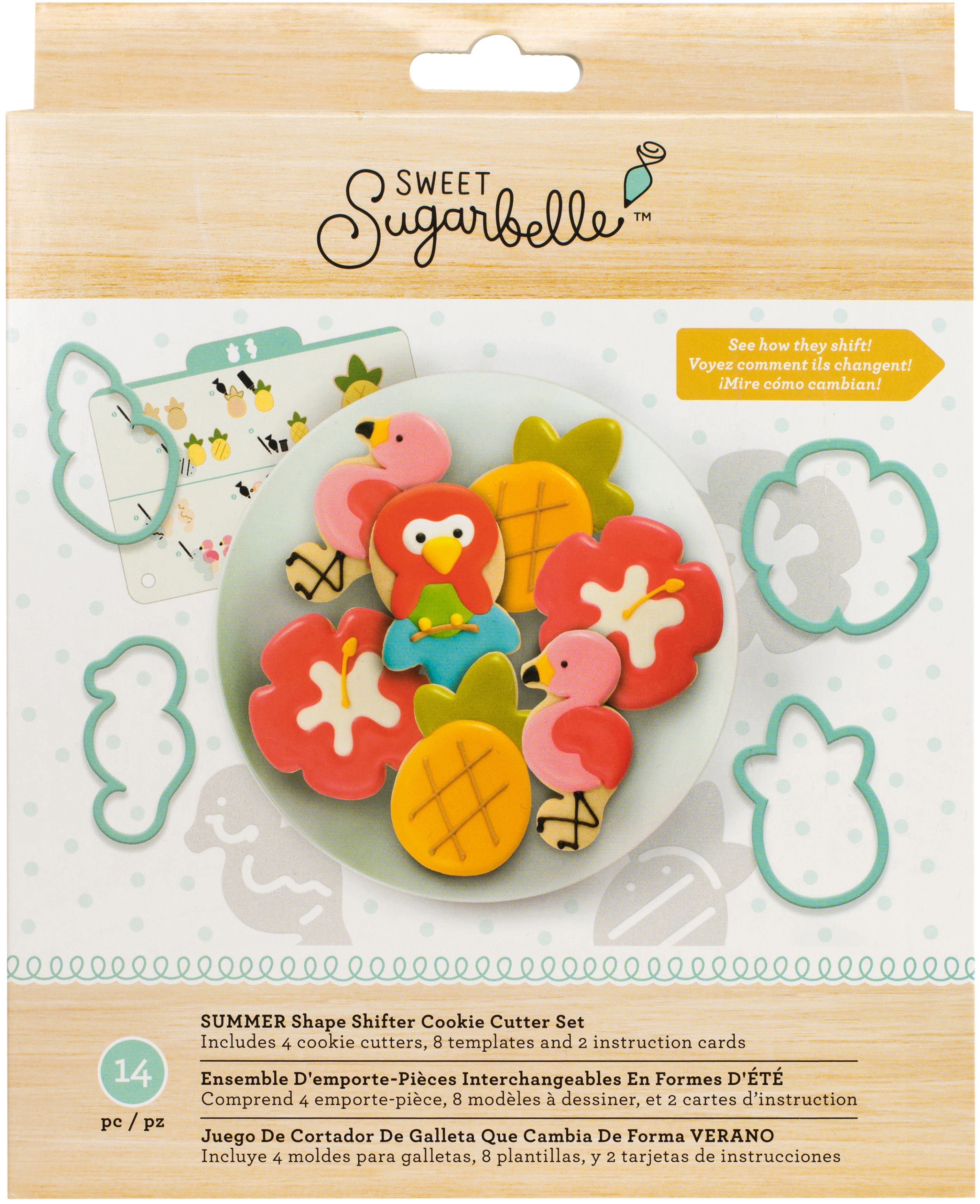 Sweet Sugarbelle Cookie Cutter Set 14/Pkg-Summer 