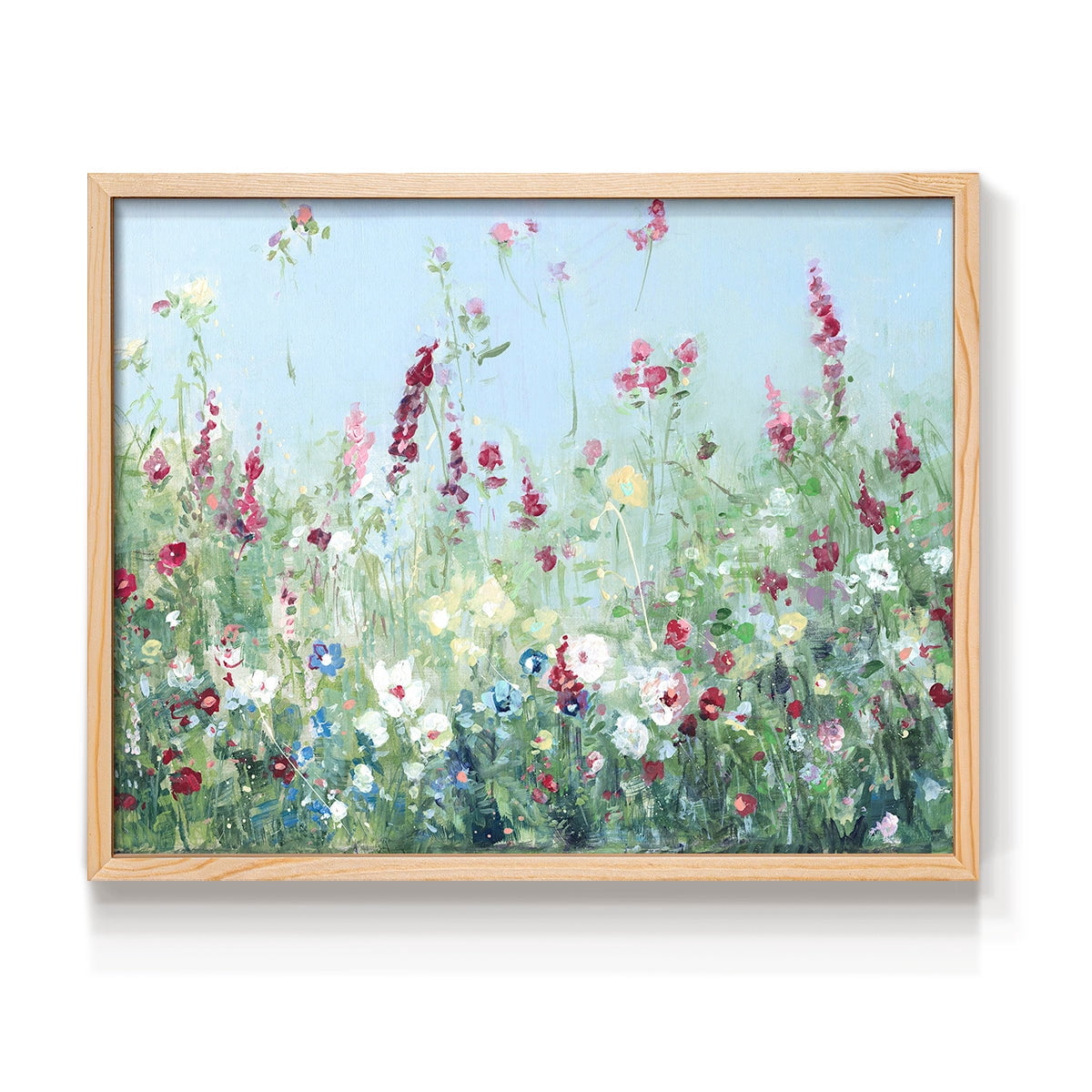Sweet Summer Meadow by Sally Swatland - Restickable Framed Giclée Print