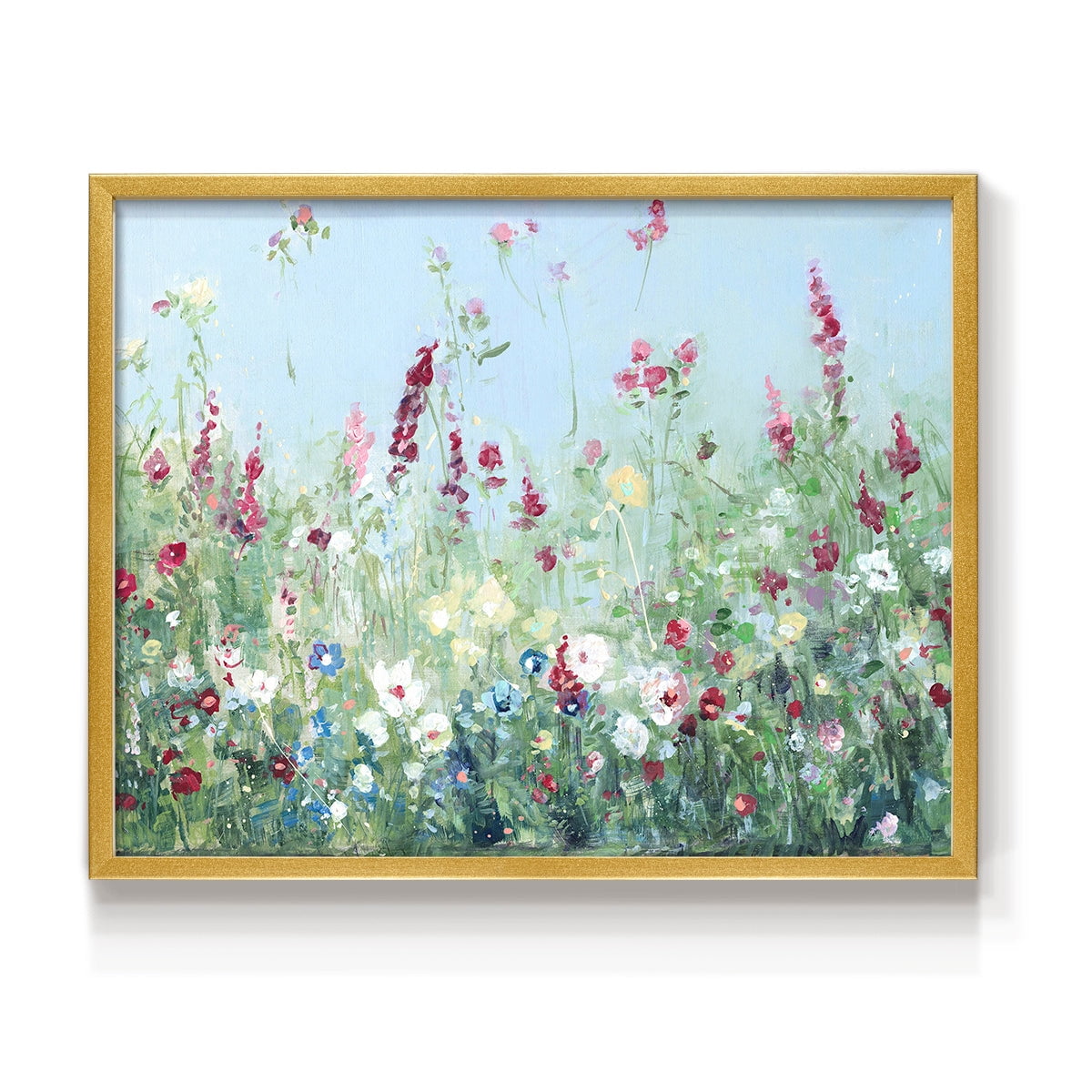 Sweet Summer Meadow by Sally Swatland - Restickable Framed Giclée Print