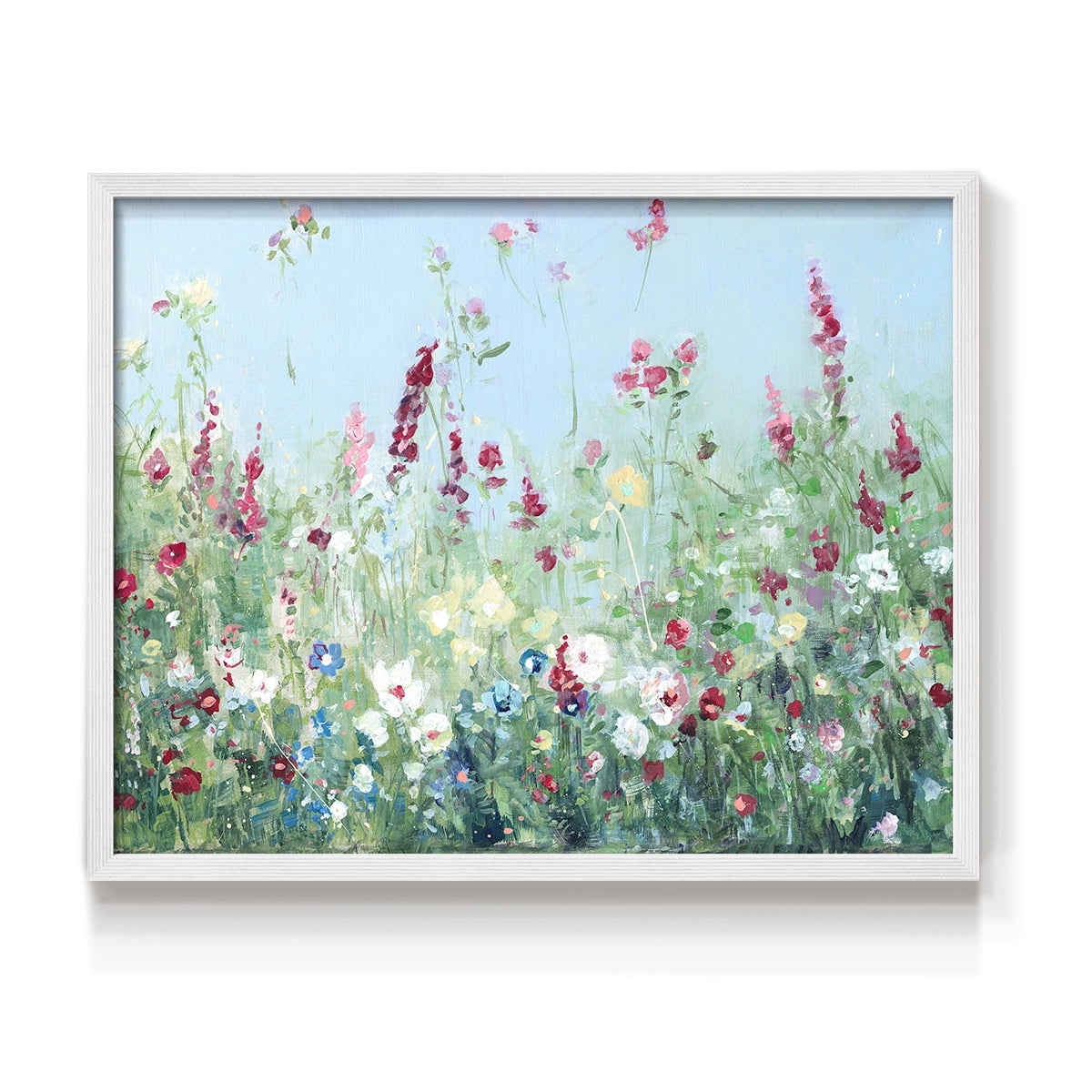 Sweet Summer Meadow by Sally Swatland - Restickable Framed Giclée Print