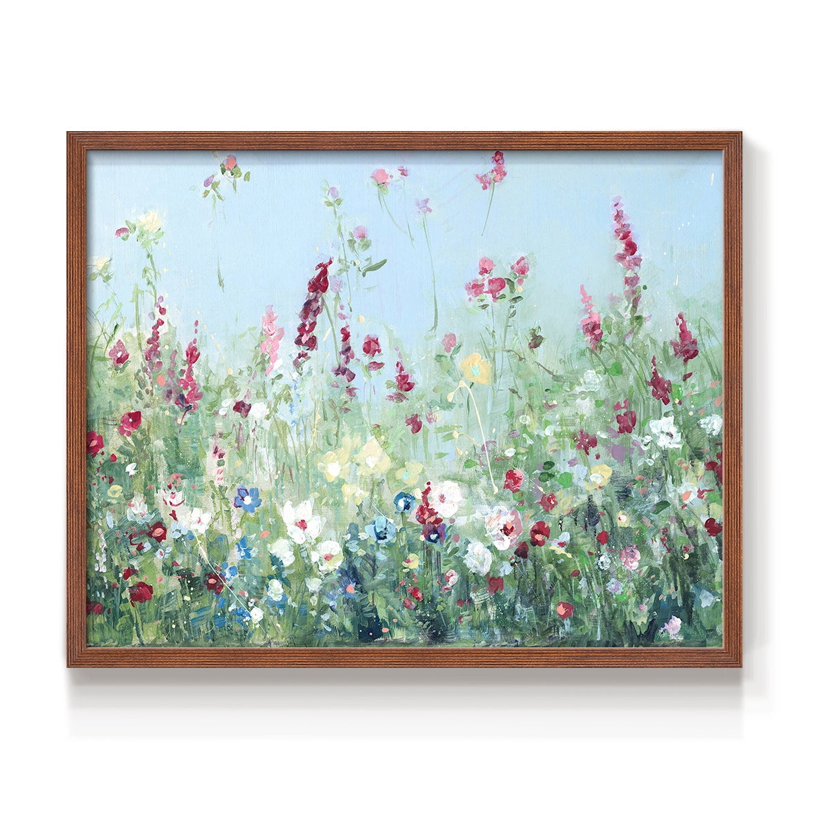 Sweet Summer Meadow by Sally Swatland - Restickable Framed Giclée Print