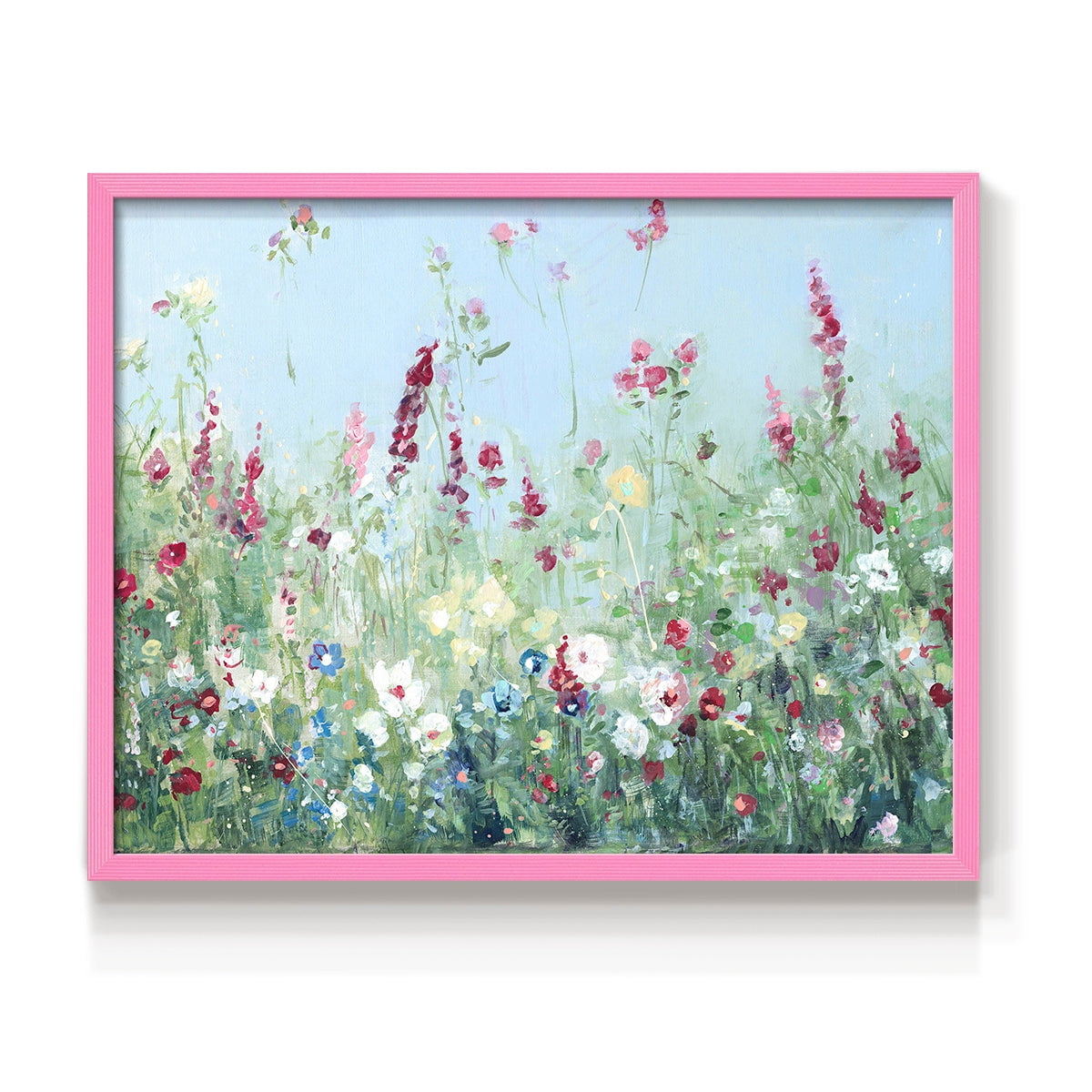 Sweet Summer Meadow by Sally Swatland - Restickable Framed Giclée Print