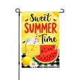 thumbnail image 1 of Sweet Summer Time Lemonade And Watermelon Garden Flag For Home Outdoor Garden Yard Decor 12x18 Inch, 1 of 5