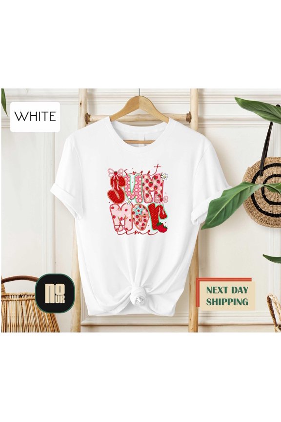 Sweet Summer Time Shirt, Cute Beach Vibes Tee, Summer Lover T-Shirt For Women, Vacation Shirt, Sunny Days Graphic Sweater, Summer Travel Top TSHIRT All Size S-5XL