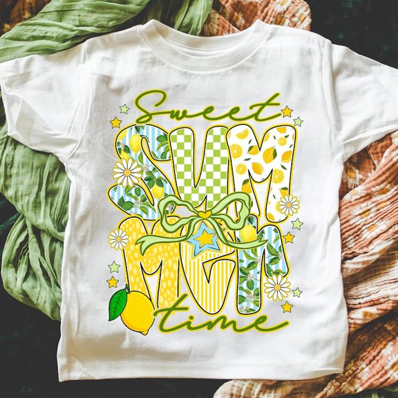 Sweet Summer Time T-shirt, Trendy Summer Vibes T-shirt, Lemon Summer T-shirt, When Life Gives You Lemons Make Lemonade T-shirt, Girly Summer T-shirt, Lemon T-shirt