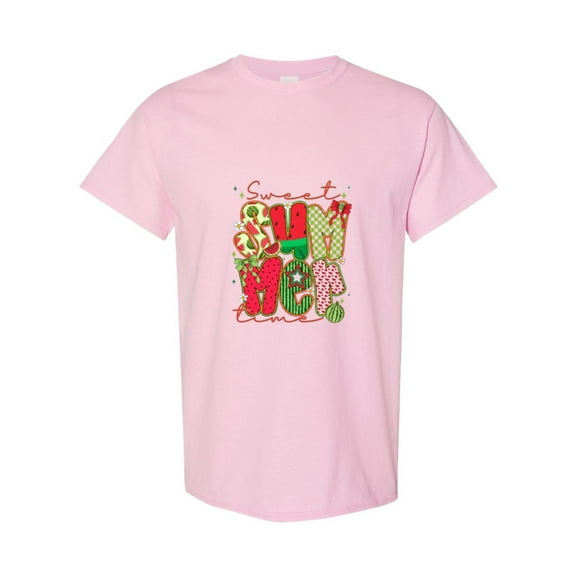 Sweet Summer Time Watermelon Vacation Hawaii Beach Graphic T-Shirt, for men & women, up to size 5XL