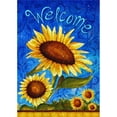 thumbnail image 1 of Sweet Sunflowers Double Sided House Flag, 1 of 1