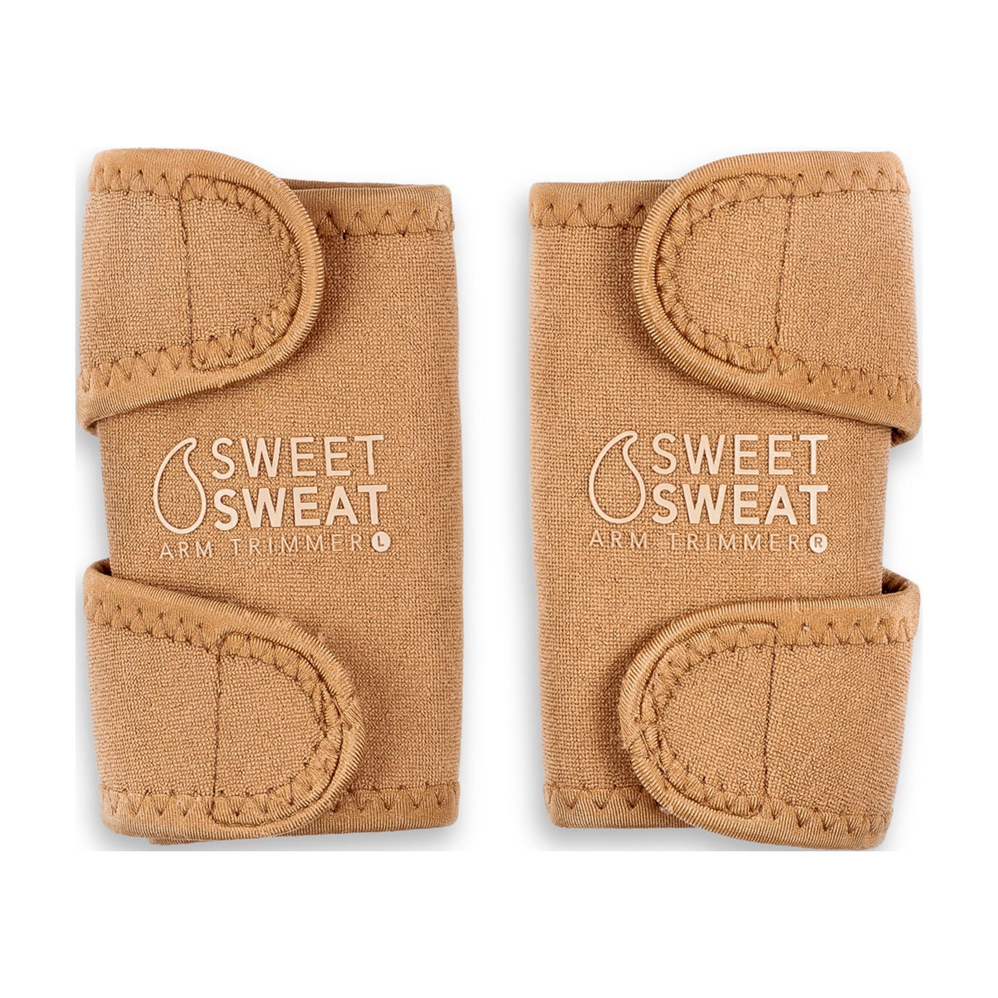 Sweet Sweat Waist Trimmer - Toned Sand XL (51 x 10in) - W/ Wash bag
