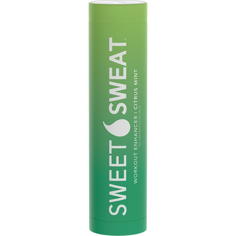Sweet Sweat Citrus Mint Workout Enhancer 6.4oz Roll On Gel Stick for Cardio Circuit HIIT Slimming and Toning Walmart