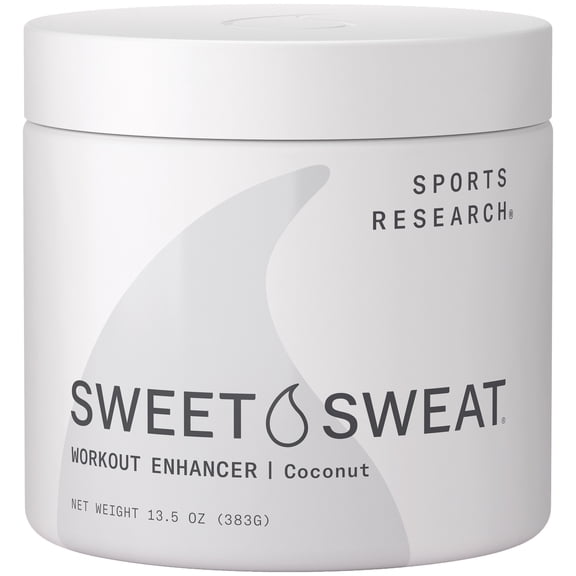 Sweet Sweat Coconut Enhancer Gel to Max Out Your Exercises & Sweat Faster 13.5oz
