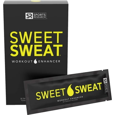 Sweet Sweat Coconut Workout Enhancer Gel Packets Max Out Your Exercise - 20 Pack