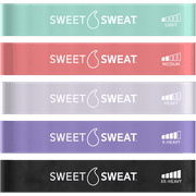 Sweet Sweat Mini Loop Resistance Bands - 5 Levels of Resistance
