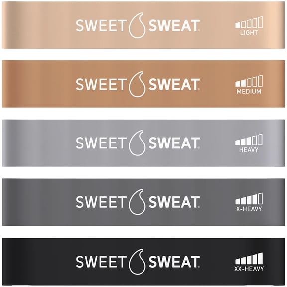 Sweet Sweat Mini Loop Resistance Bands (Toned - Set of 5)
