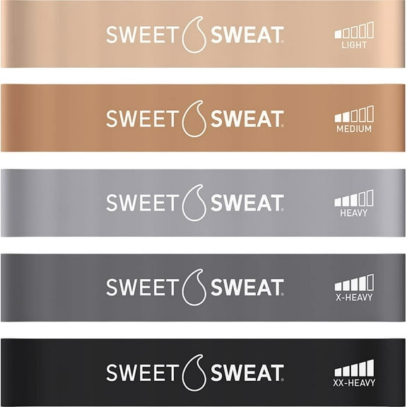Sweet Sweat Mini Loop Resistance Bands (Toned - Set of 5)