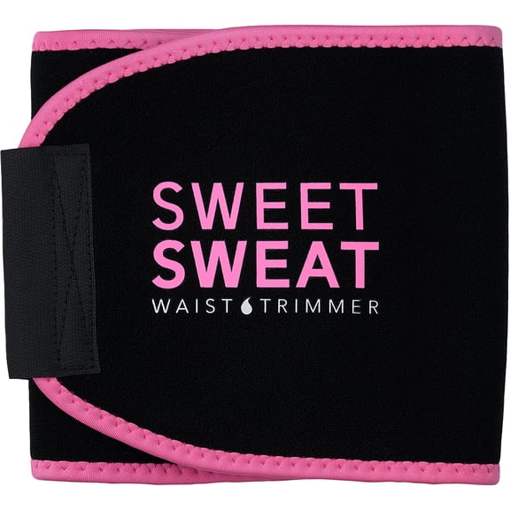 Sweet Sweat® Waist Trimmer Medium (Pink Logo)