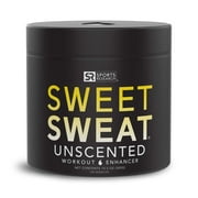 Sweet Sweat Unscented XL Jar - 13.5 Ounces - Workout Enhancer