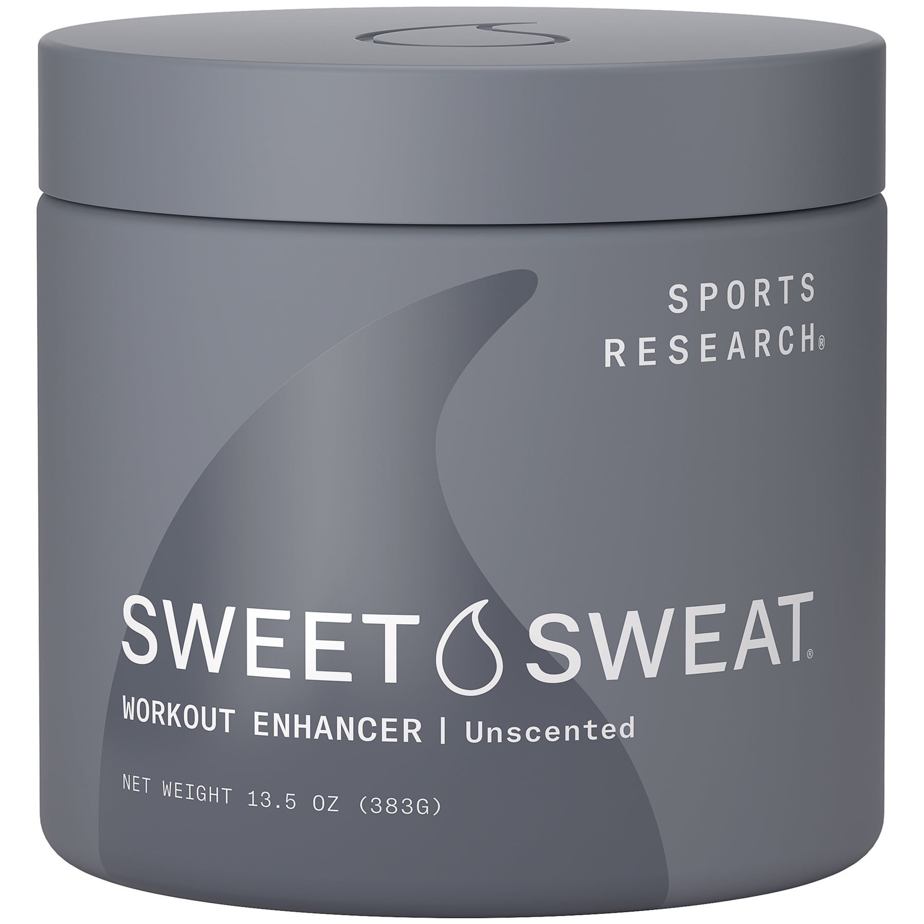 Sports Research, Workout Enhancer Gel, 13.5 oz, Unscented XL Jar